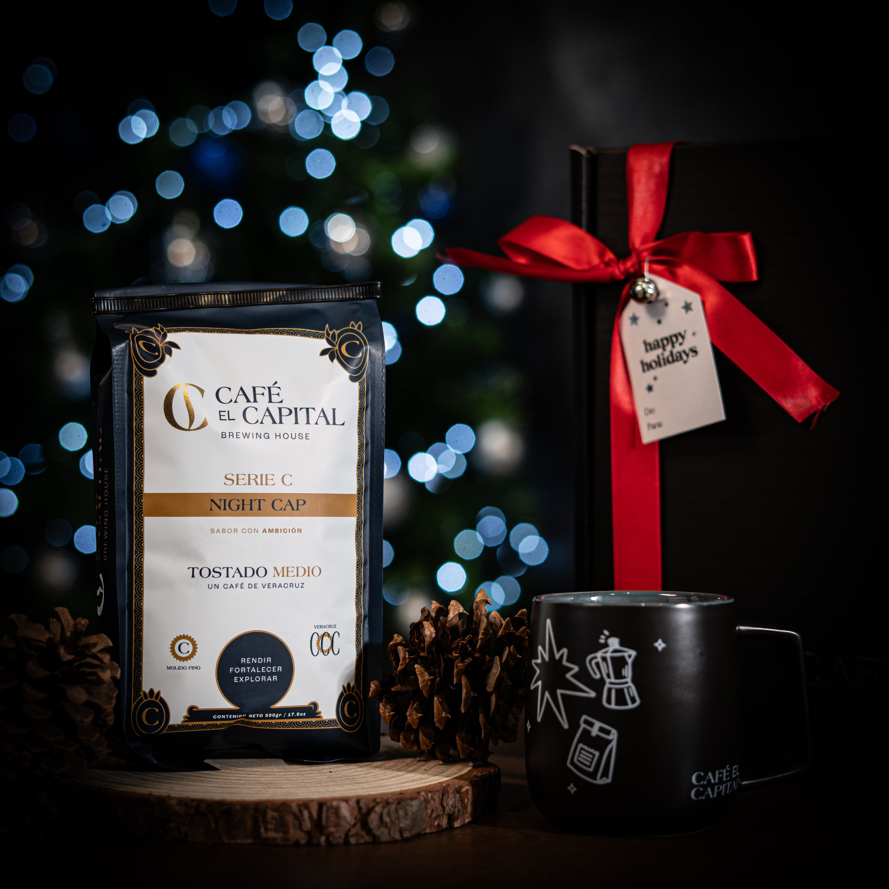 Kit navideño Café El Capital