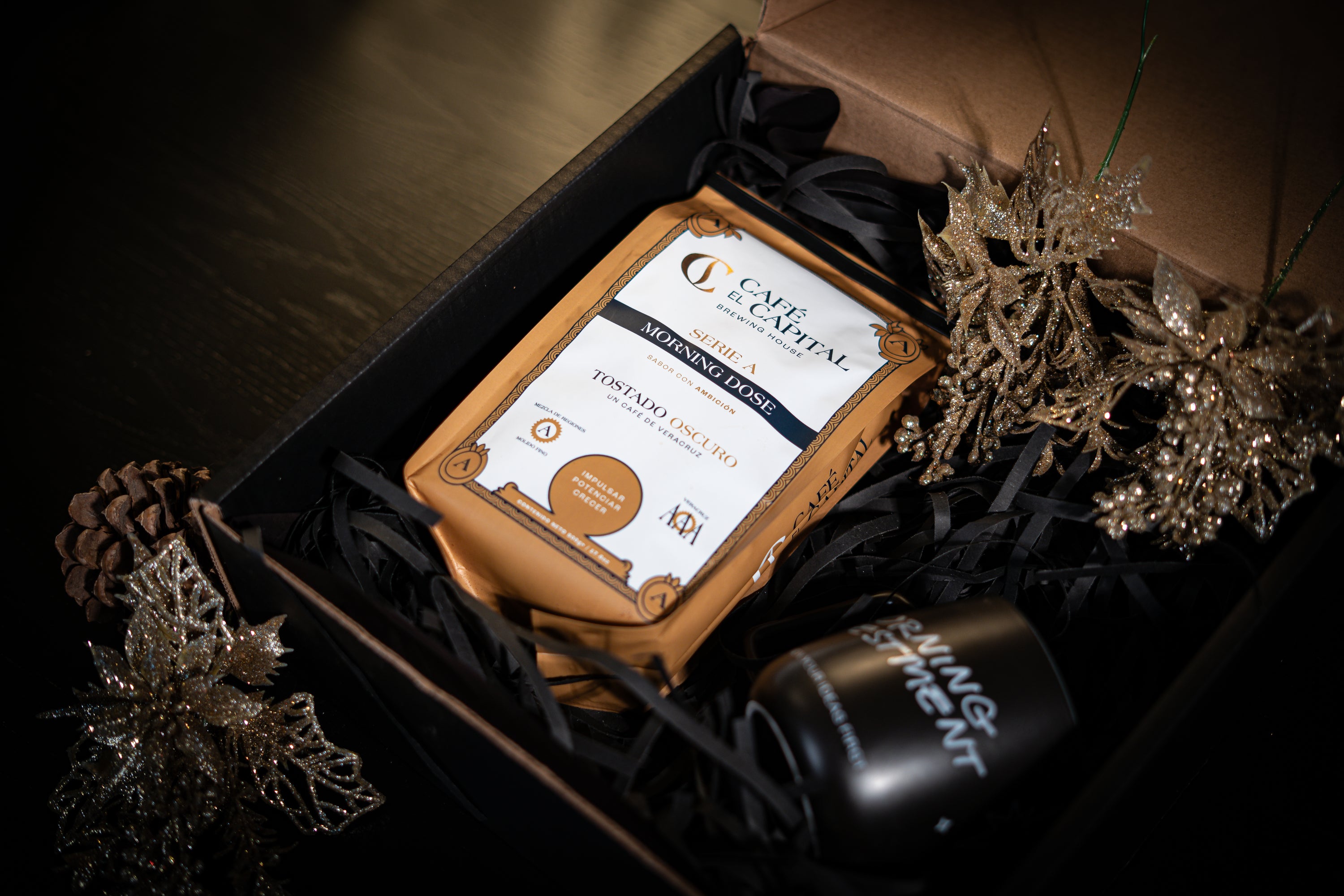 Kit navideño Café El Capital